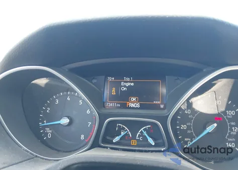 2016 Ford Focus Se from USA, damaged, VIN 1FADP3K20GL340308